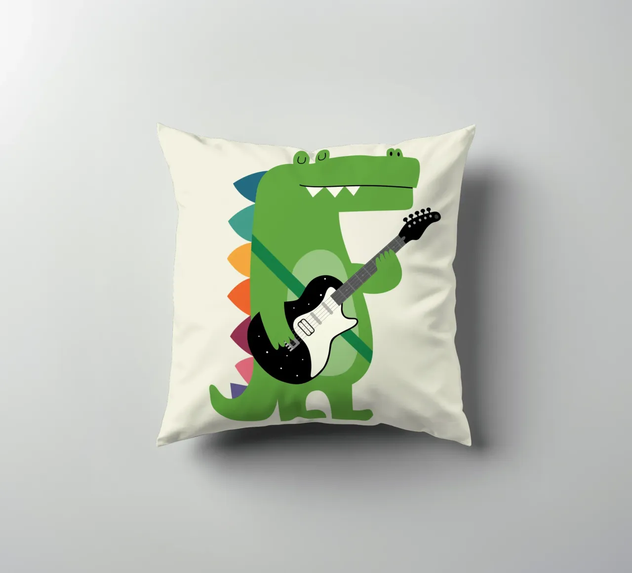 Croco Rock cuscino da Andy Westface