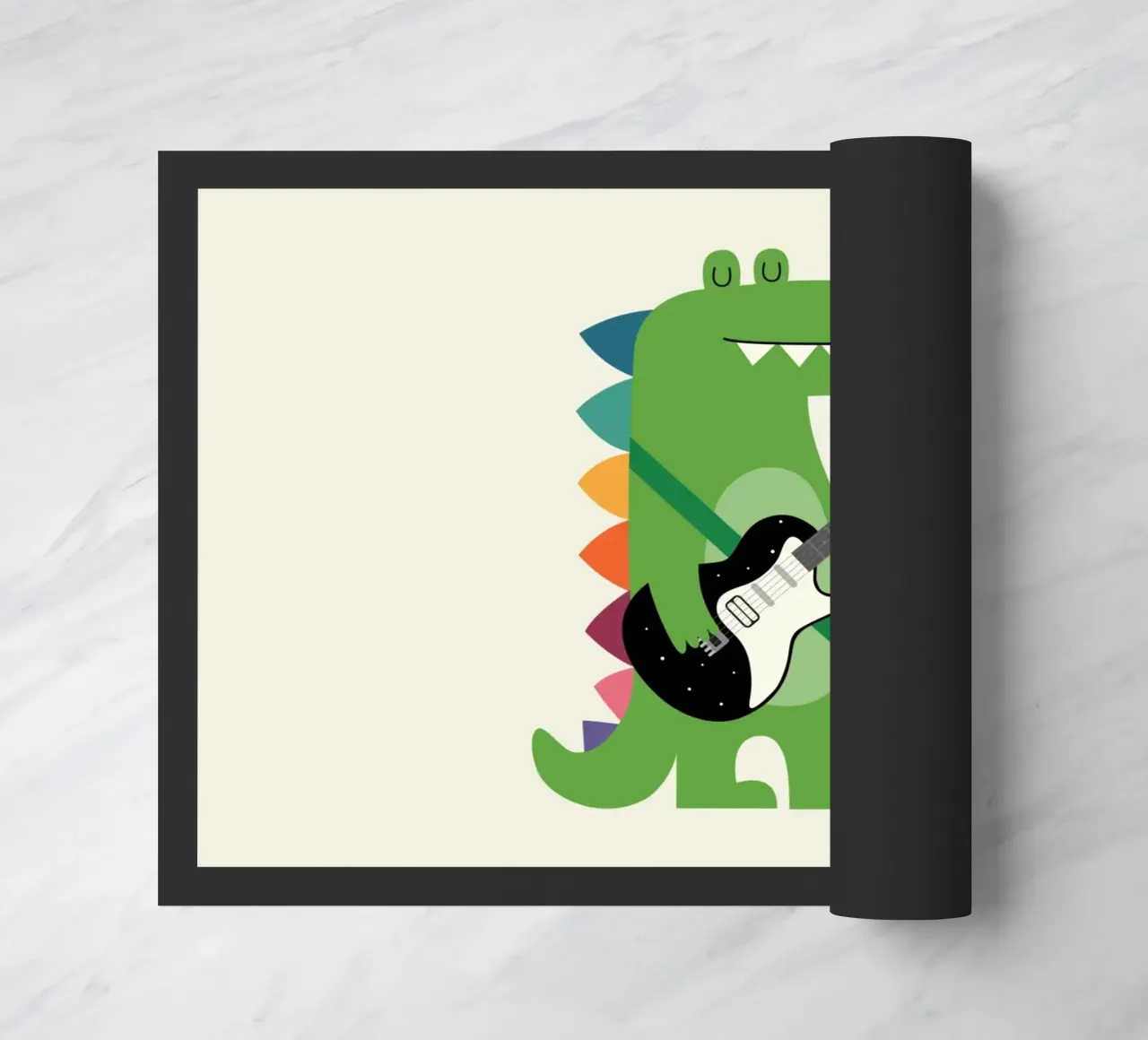 Rots deurmat van Andy Westface