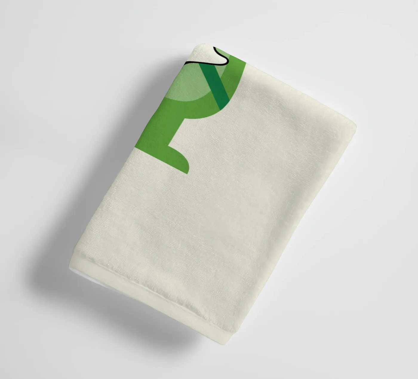 Croco Rock badhanddoek van Andy Westface