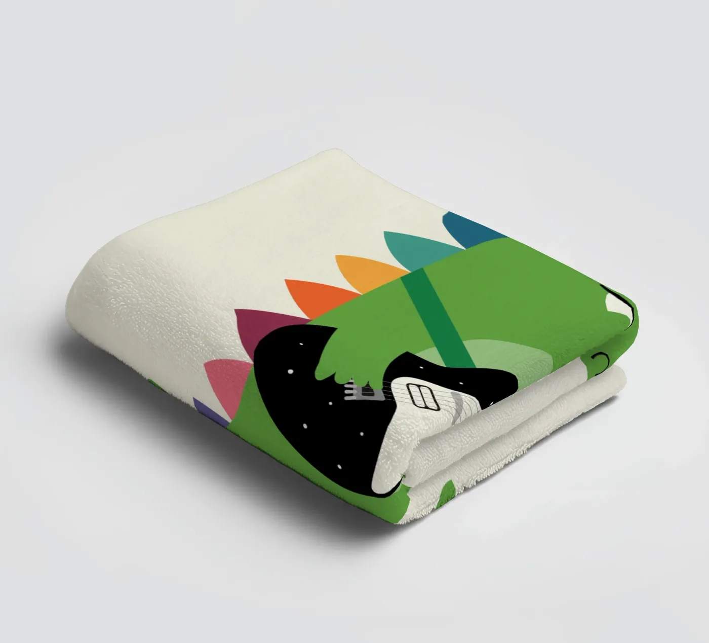 Croco Rock badhanddoek van Andy Westface