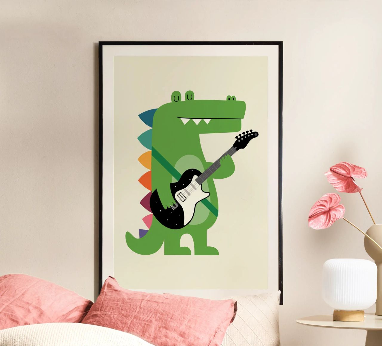 Kroko-Felsen Poster von Andy Westface