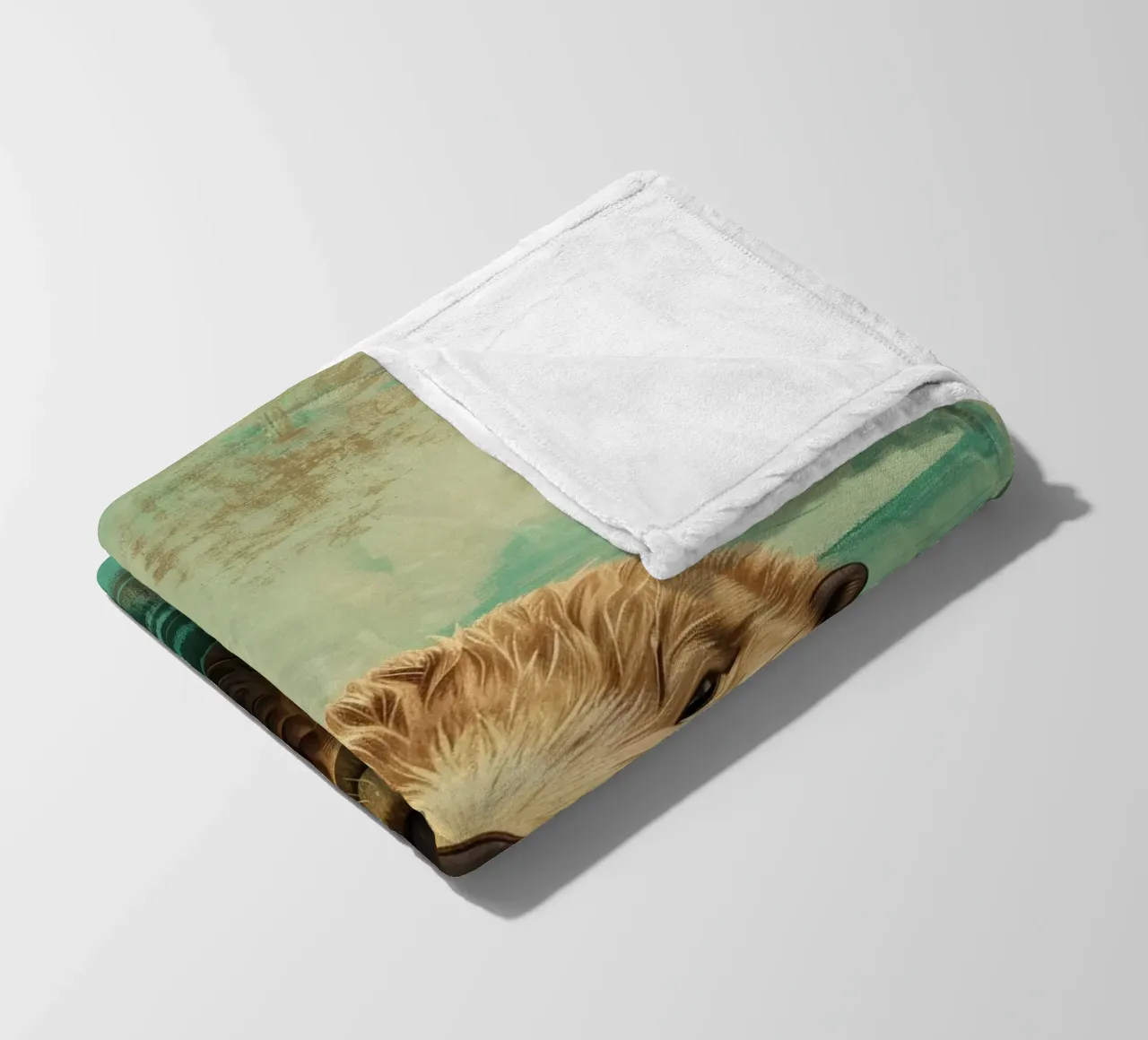 Seeotter-Welpe in friedlichen Gewässern Fleecedecke von DesignDoodle