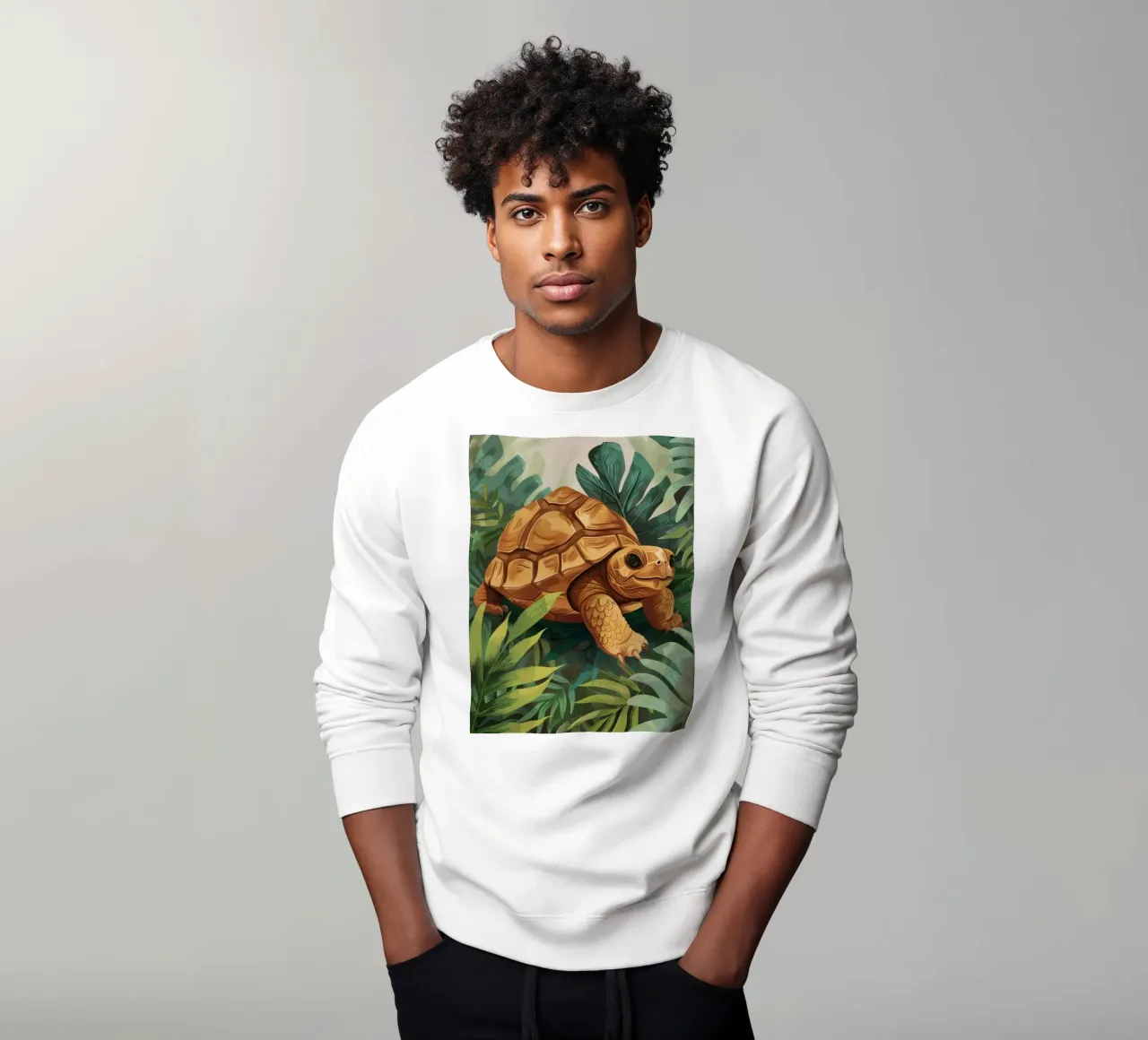 Golden Tortoiseshell Adventurer sweatshirt by DesignDoodle