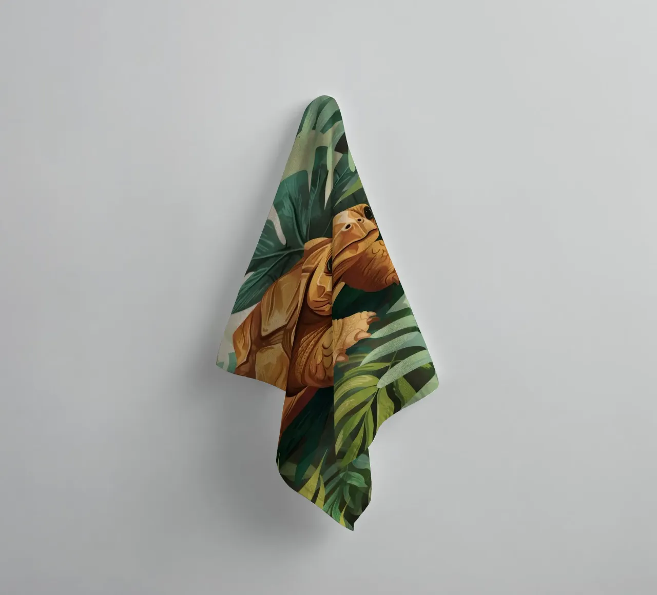 Golden Tortoiseshell Adventurer towel by DesignDoodle
