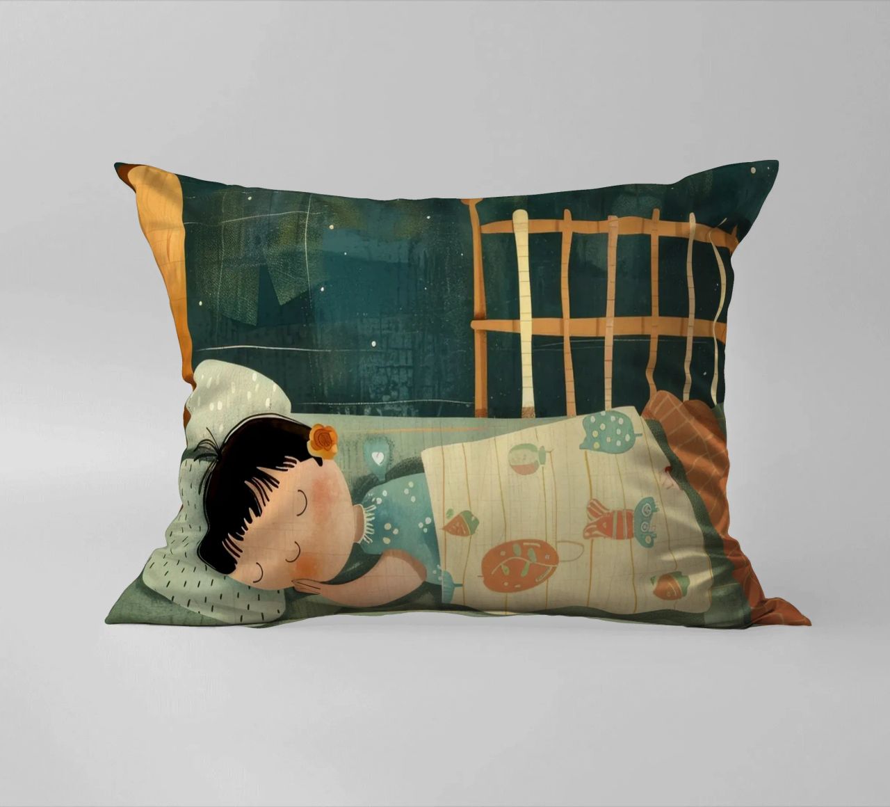 Nuit de rêve sous les étoiles coussin de DesignDoodle