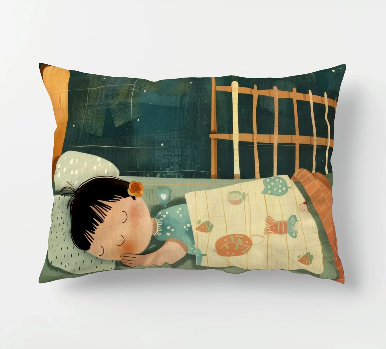 Nuit de rêve sous les étoiles coussin de DesignDoodle
