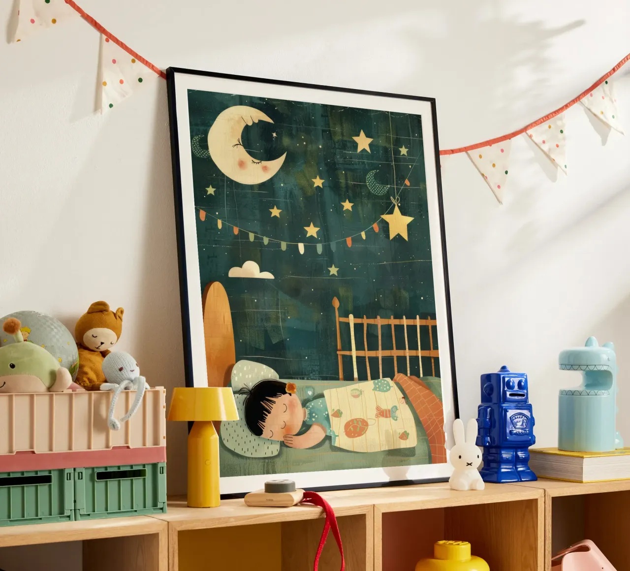 Dreamy Night Under the Stars poster by DesignDoodle