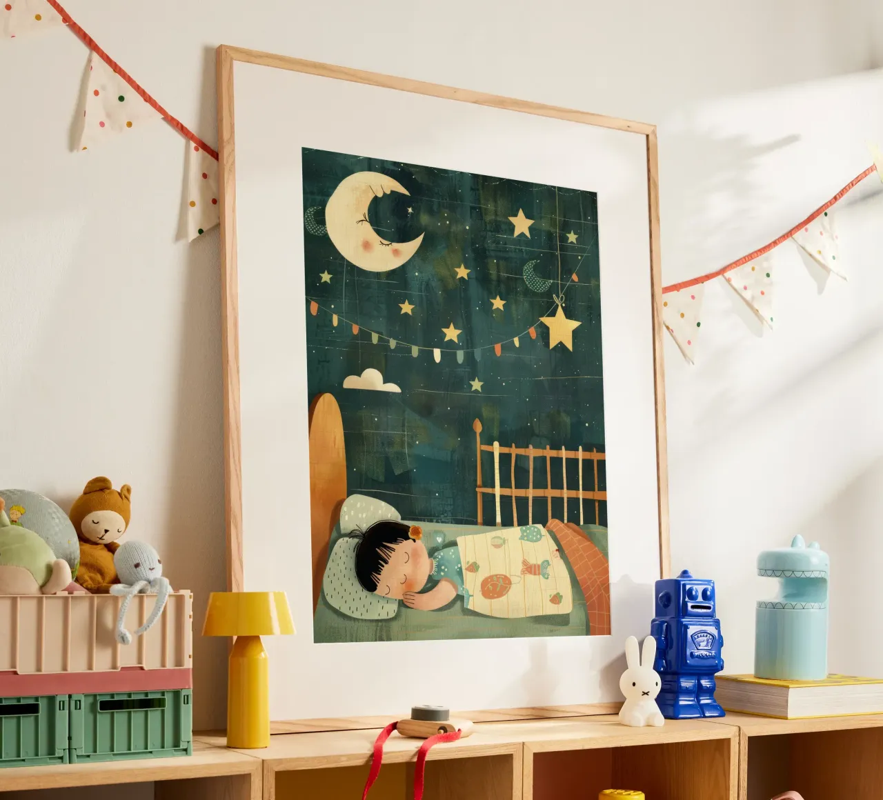 Dreamy Night Under the Stars poster by DesignDoodle