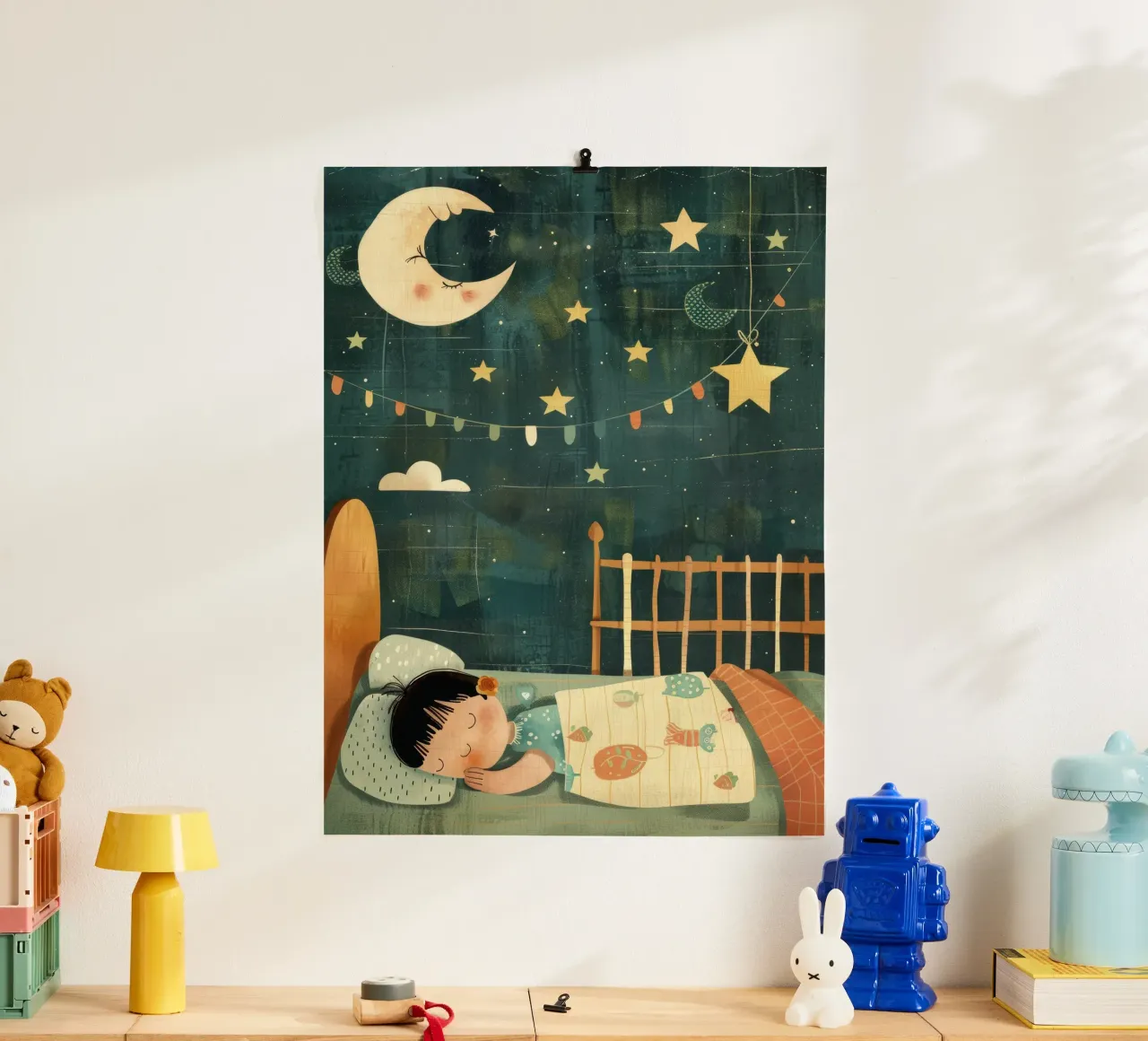 Dreamy Night Under the Stars poster by DesignDoodle