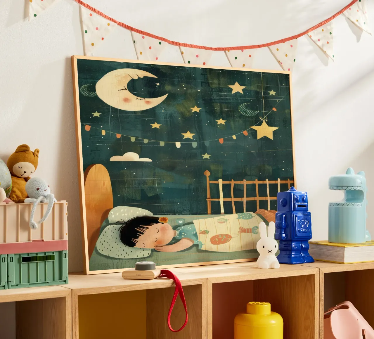 Dreamy Night Under the Stars poster by DesignDoodle