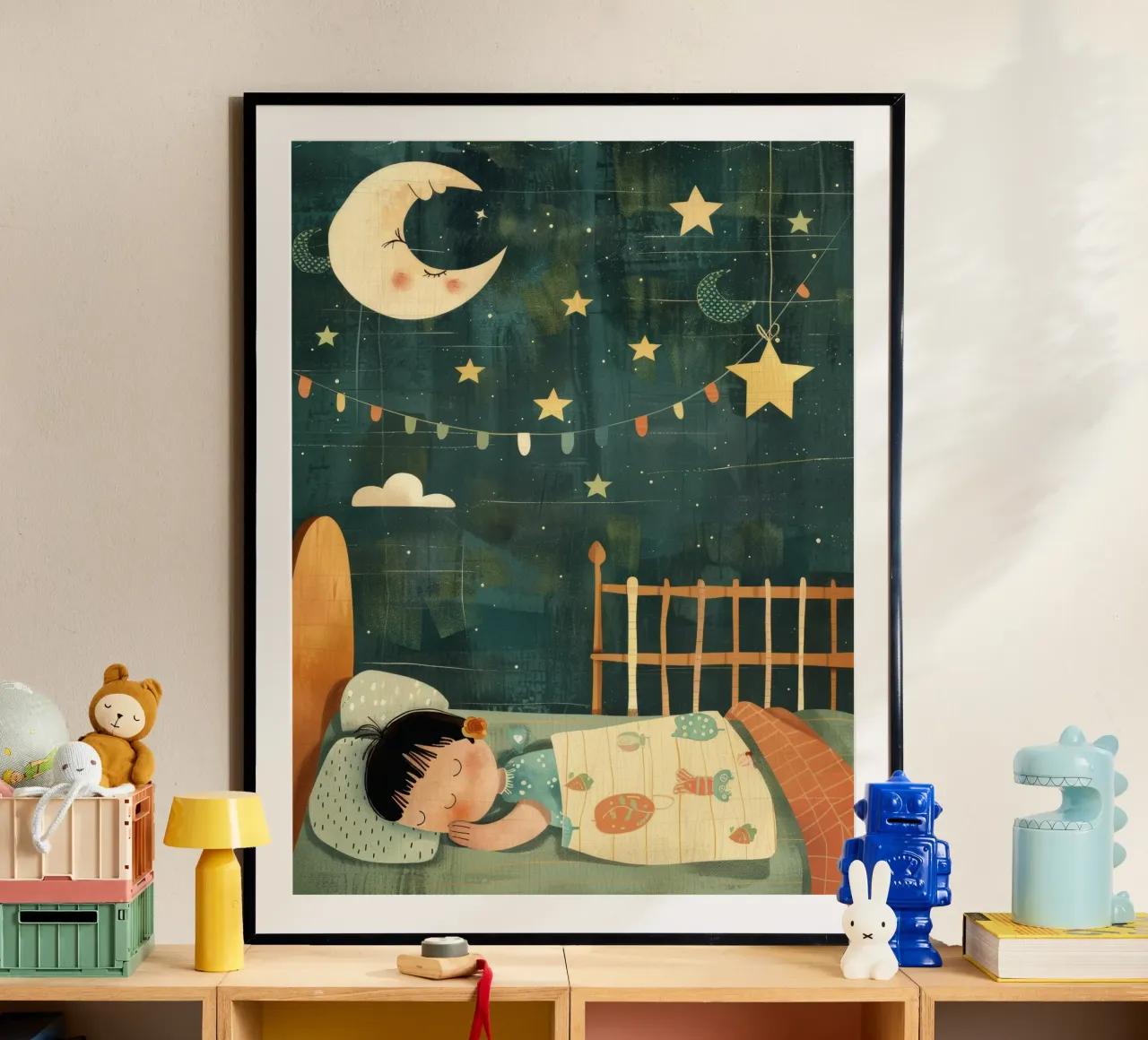 Dreamy Night Under the Stars poster by DesignDoodle