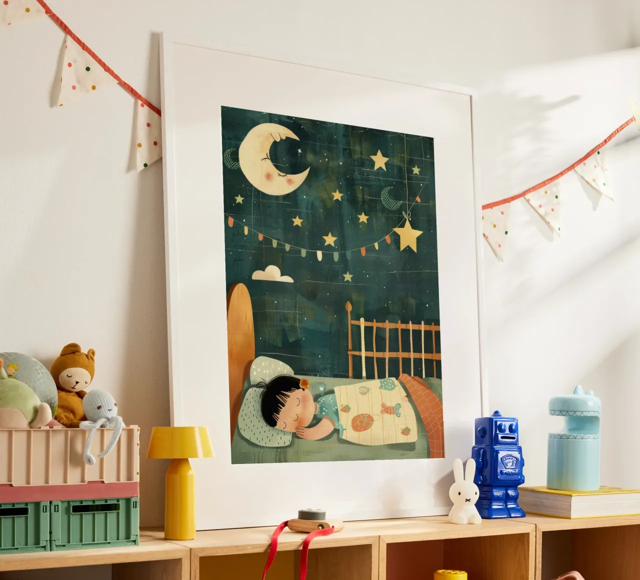 Dreamy Night Under the Stars poster by DesignDoodle