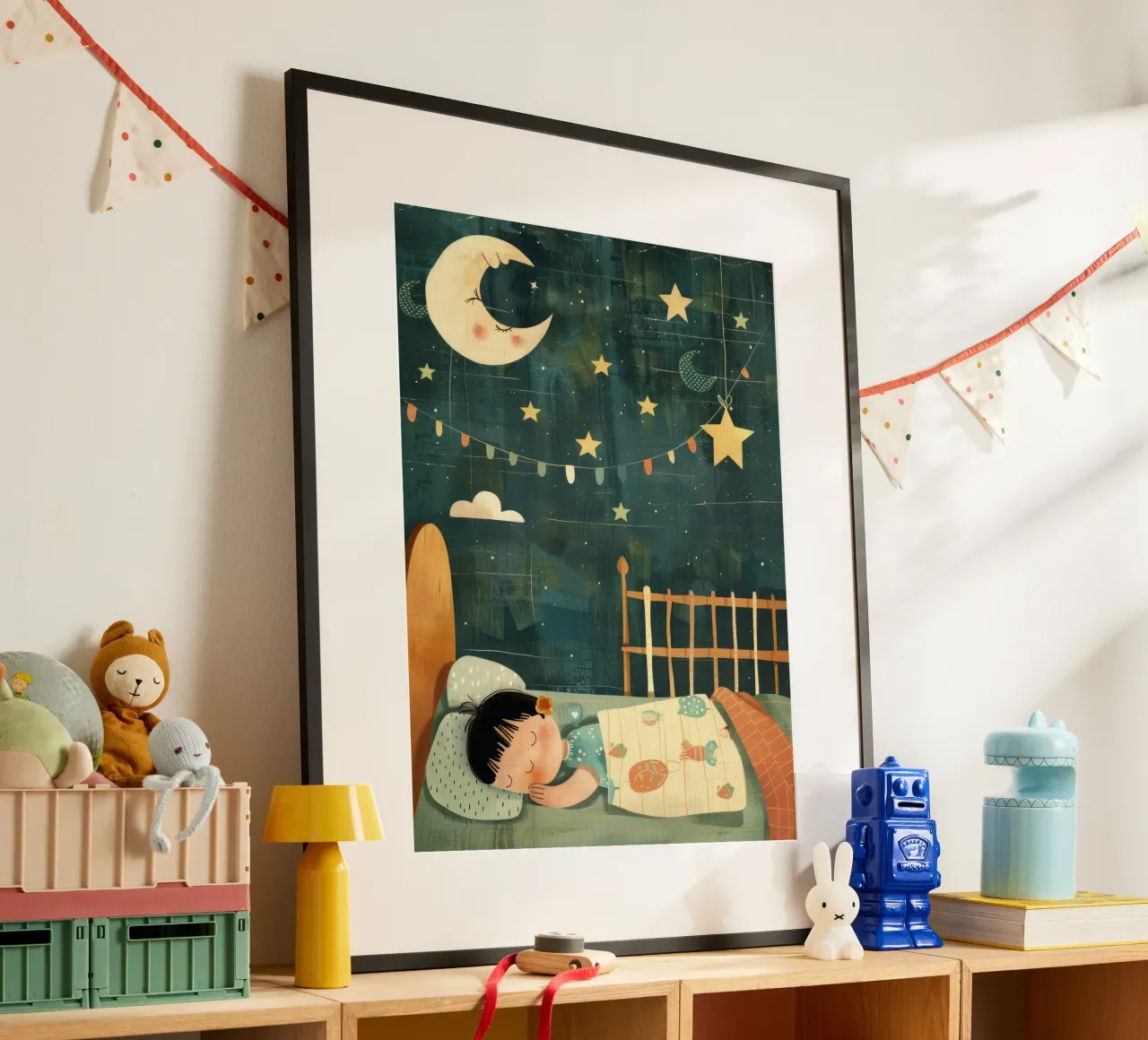 Dreamy Night Under the Stars poster by DesignDoodle