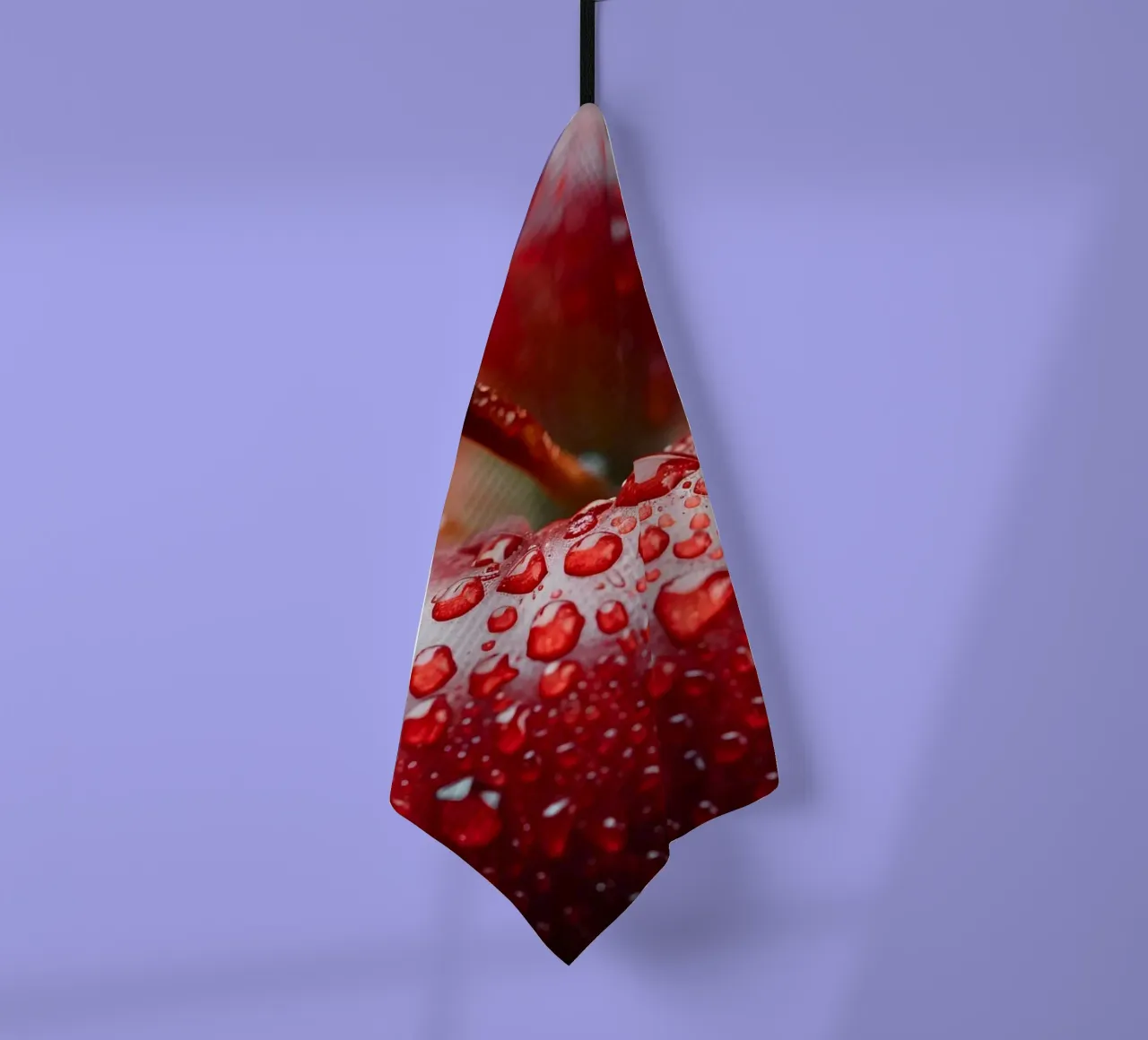 Tentation rouge torchon de M-Ulrich-Digital Art