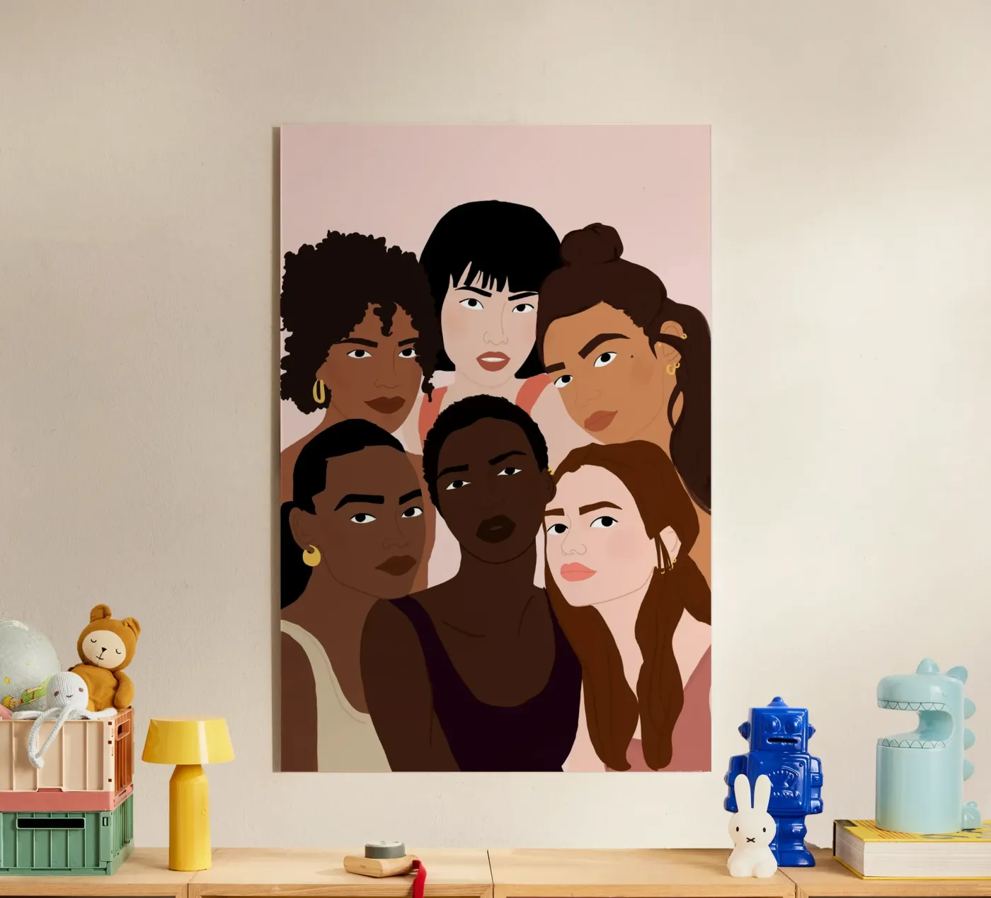 Beauty Everywhere plexiglass da Céleste Wallaert