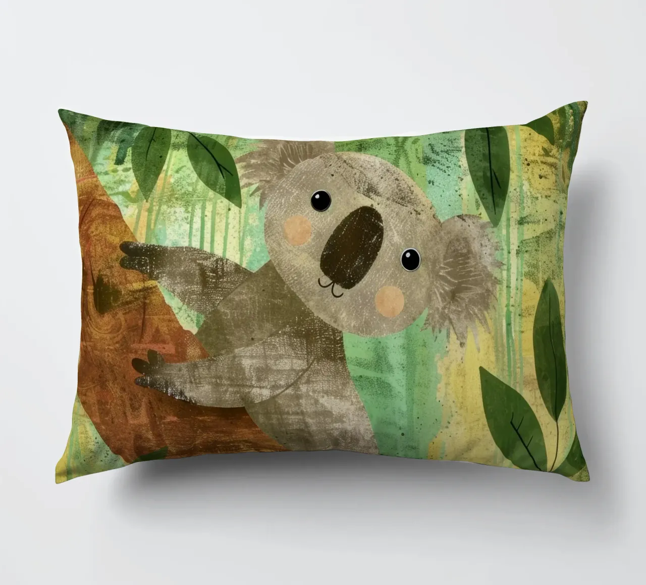 Coccole di Koala nella foresta cuscino da DesignDoodle