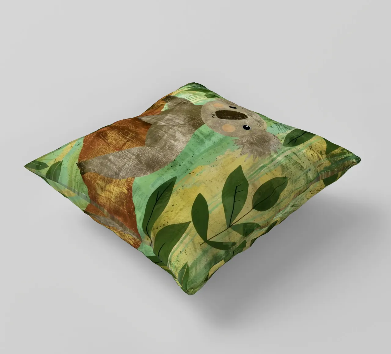 Coccole di Koala nella foresta cuscino da DesignDoodle