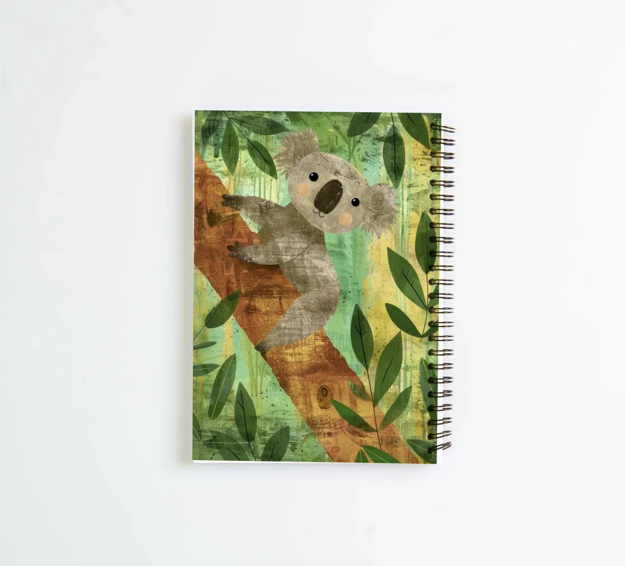 Koala-Kuscheln im Wald Ringbuch von DesignDoodle