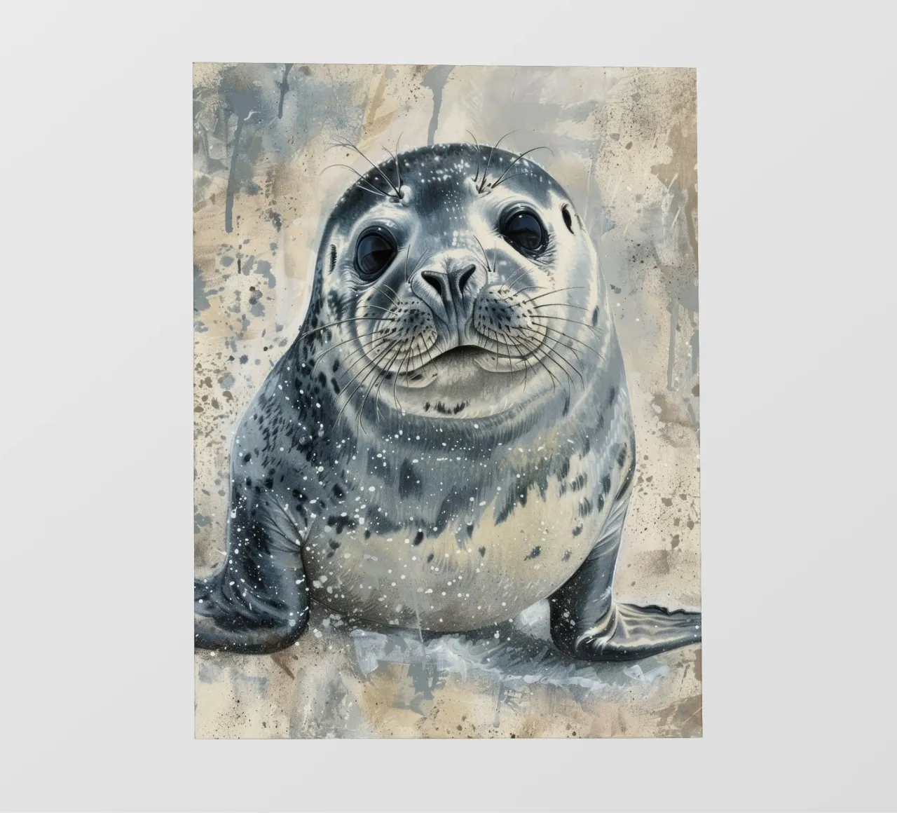 Harbor Seal Pup's Innocence photo wallpaper by DesignDoodle