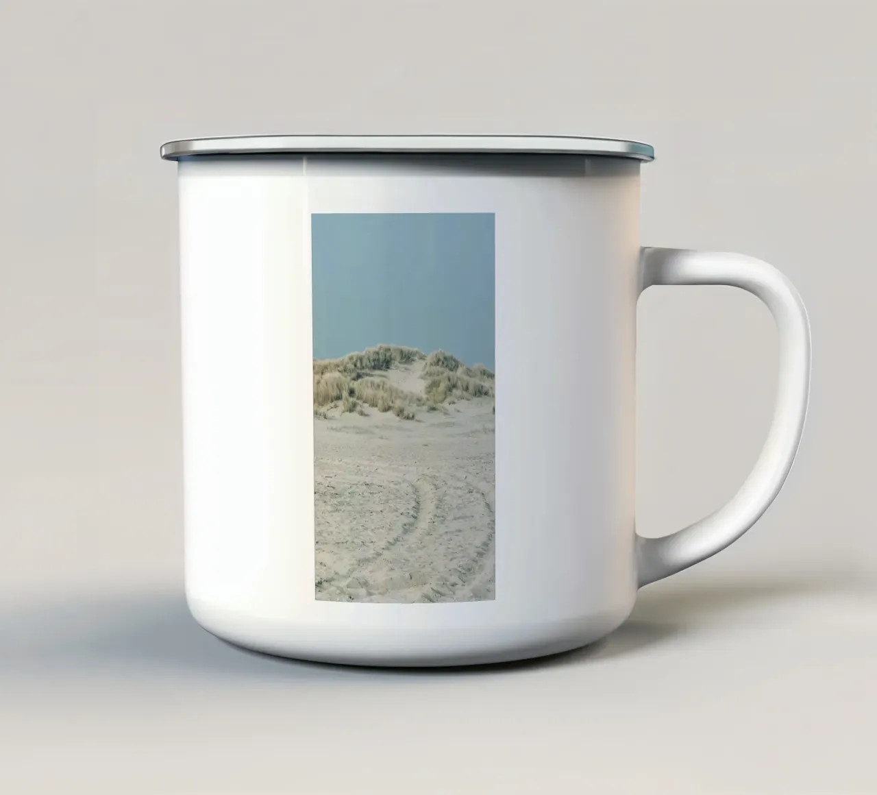 paesaggio costiero tazza in smalto da life of sands