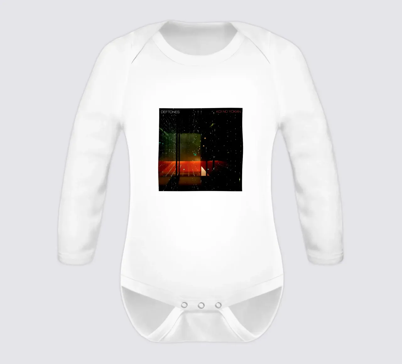 Alternative Album Koi No Yokan Deftones long-sleeve baby romper by fredam