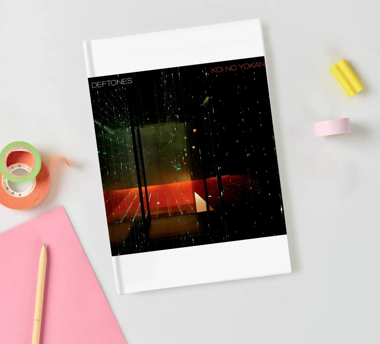 Alternative Album Koi No Yokan Deftones notebook by fredam