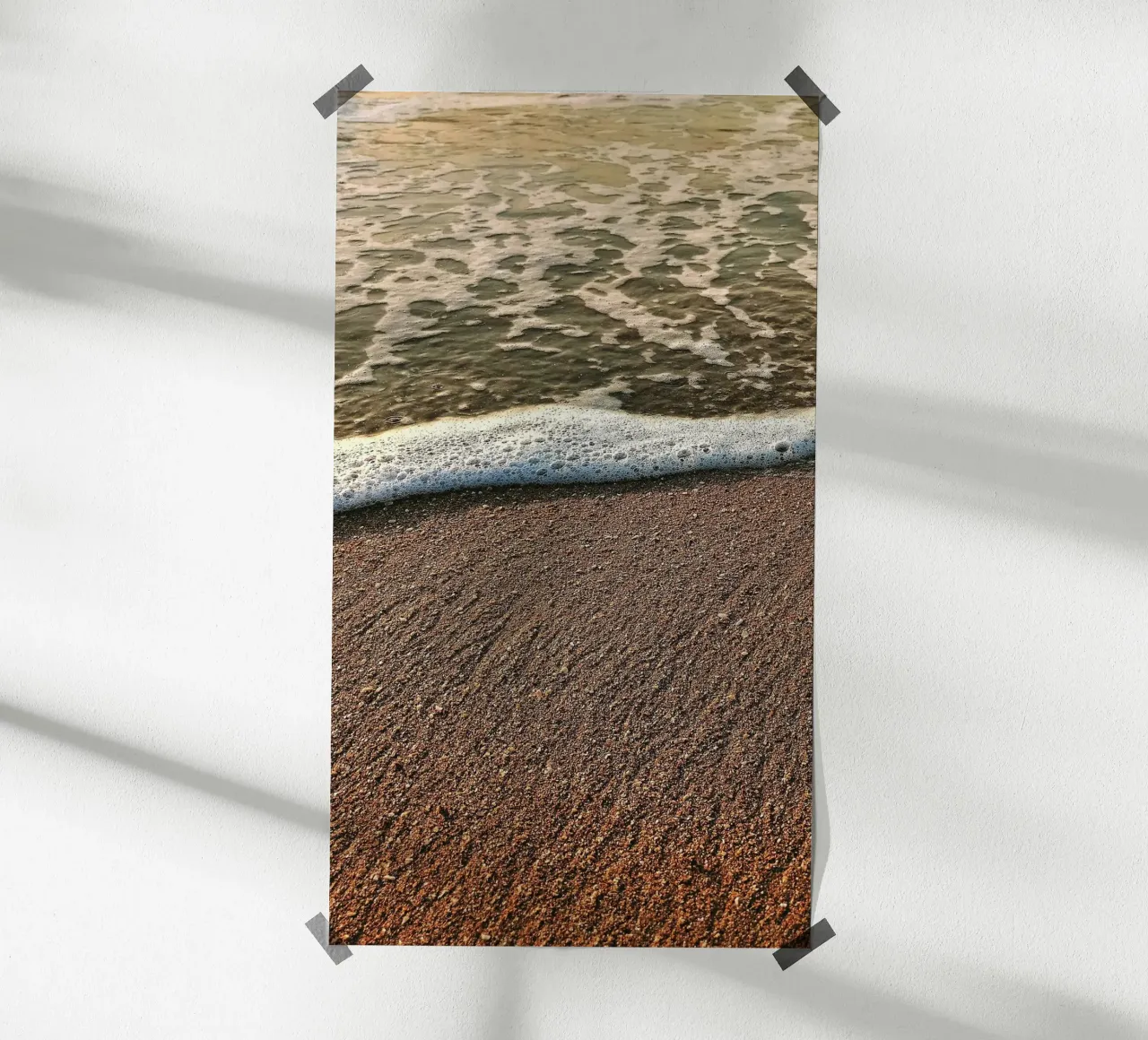 paesaggio marino surf poster da life of sands