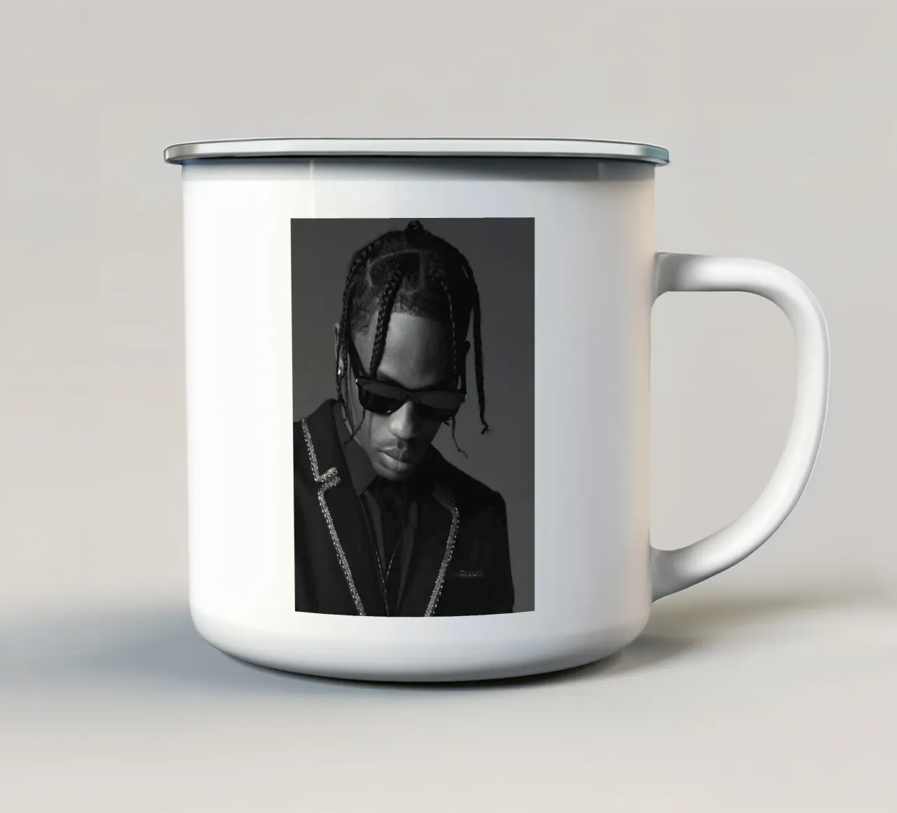 Spring SUmmer Travis Scott mug en émail de vane t