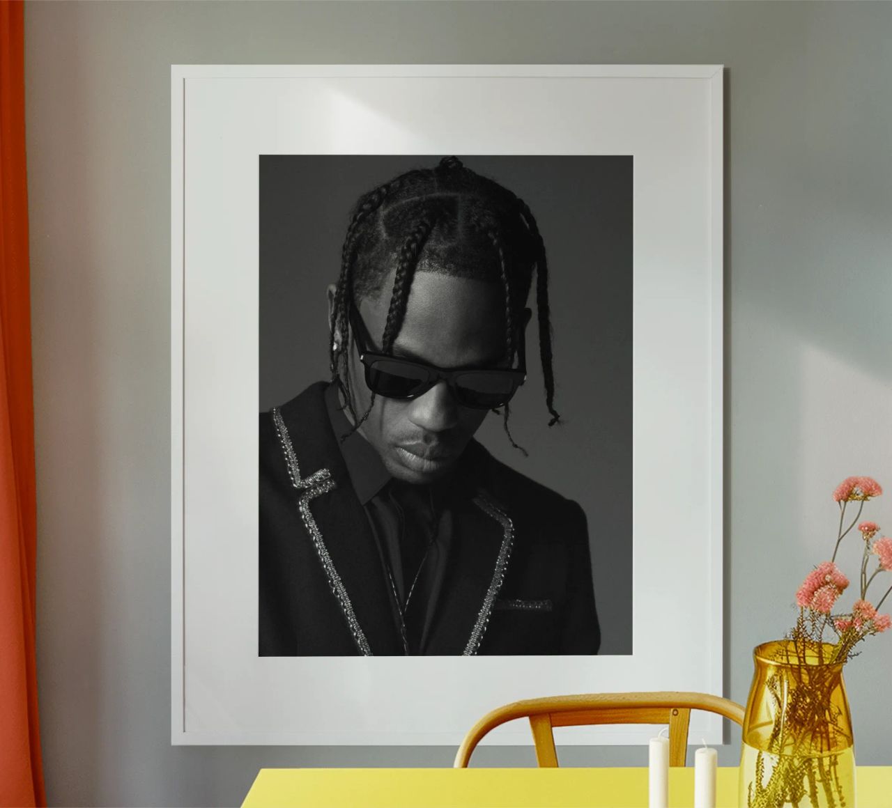 Spring SUmmer Travis Scott carta hahnemühle da vane t