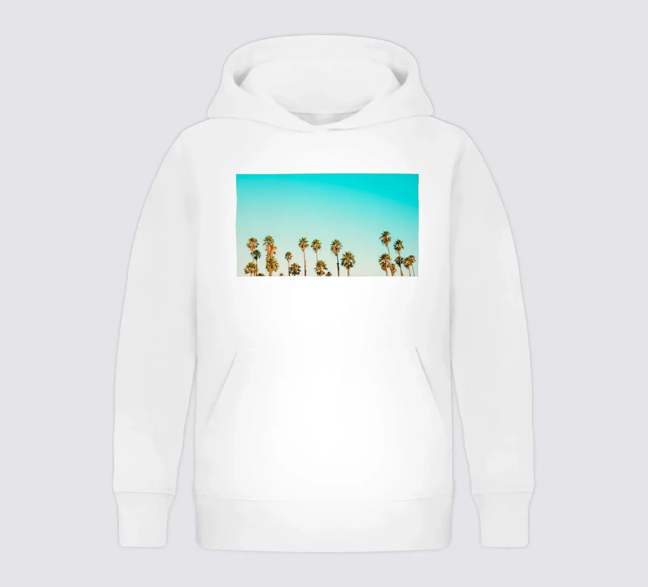 palm sky kids hoodie by life of sands
