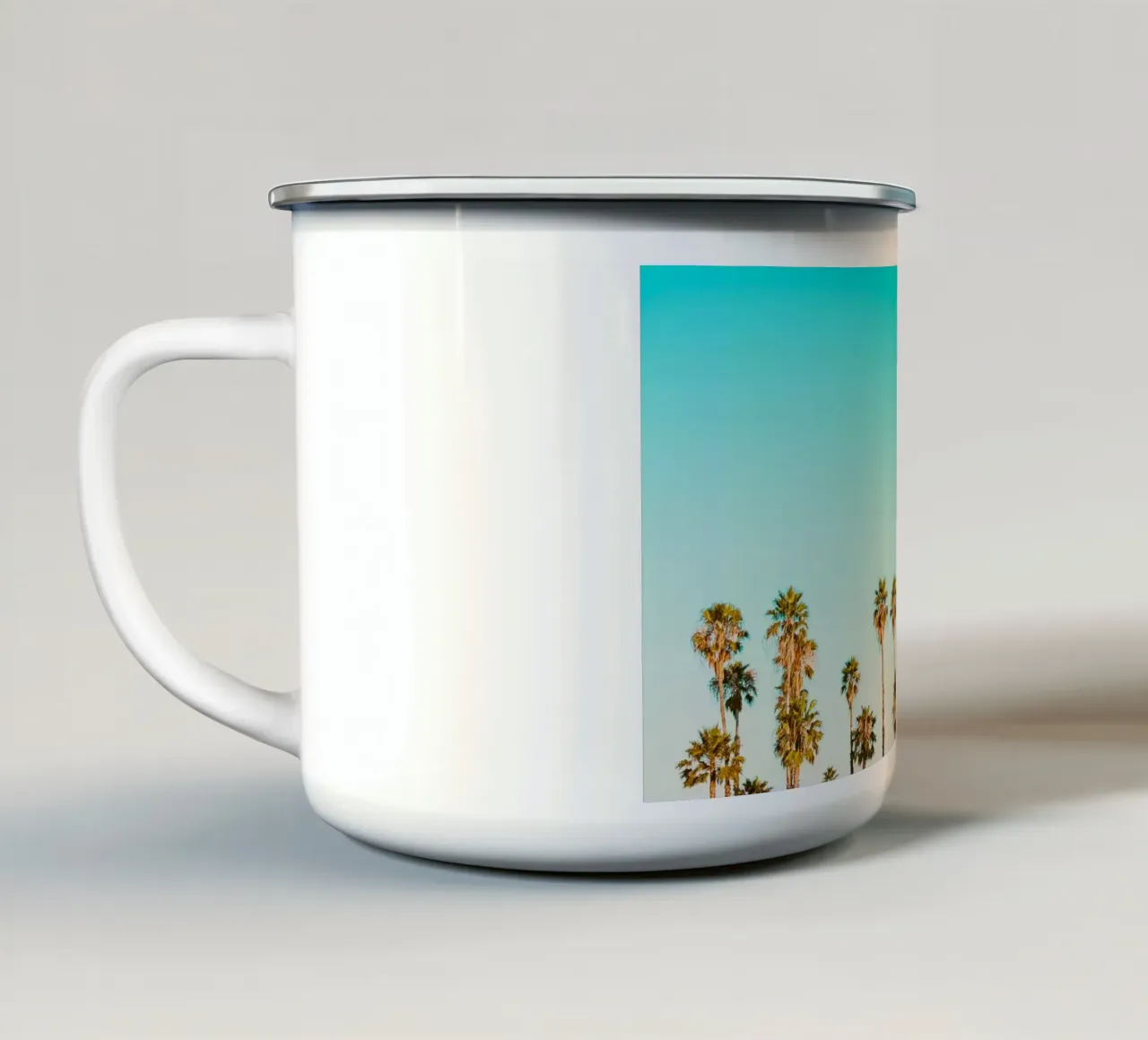 cielo di palma tazza in smalto da life of sands