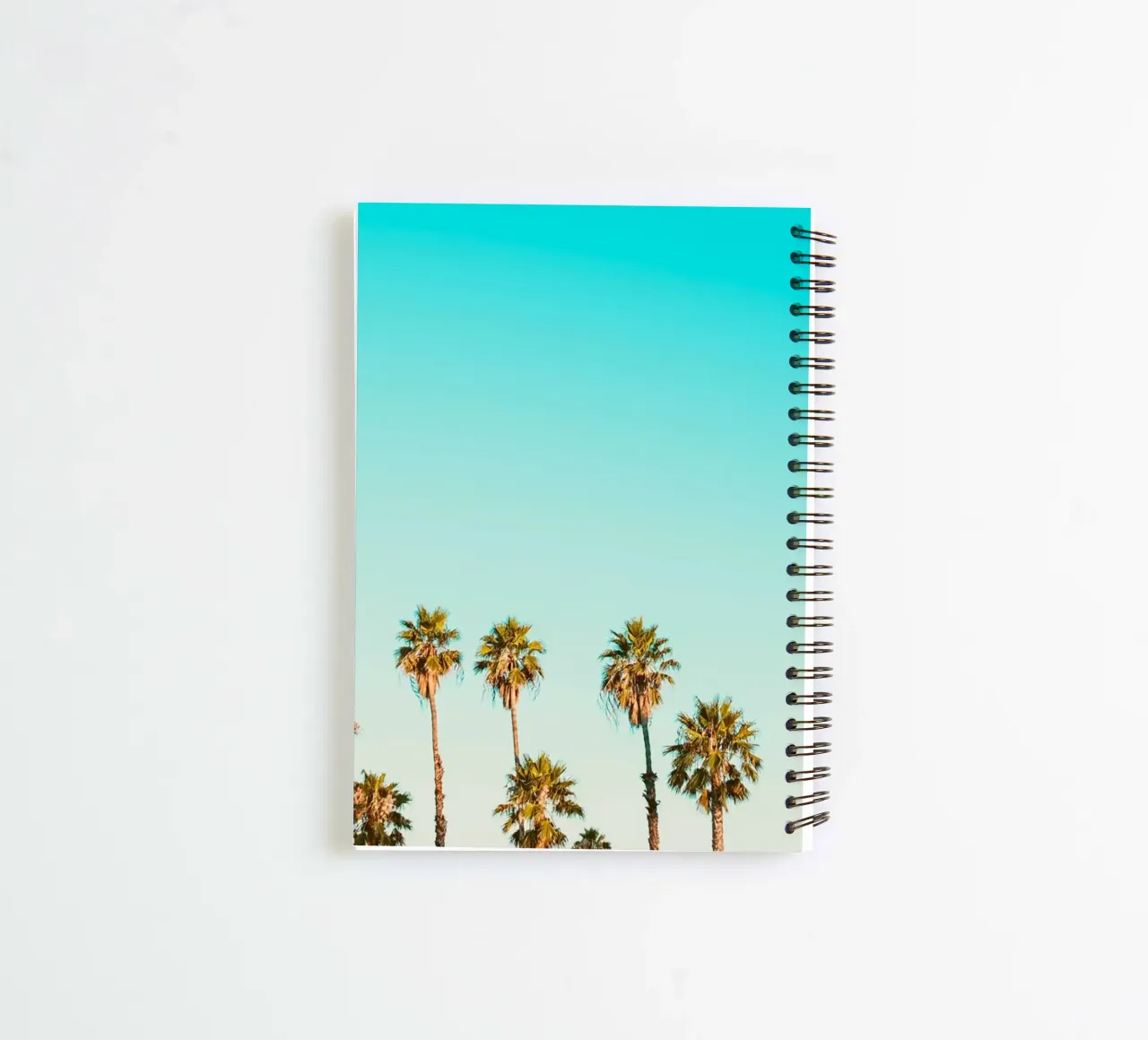 palm sky spiral notebook by life of sands