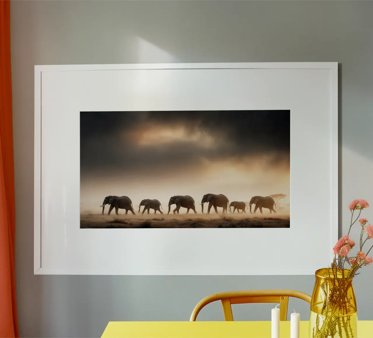Elephant Caravan carta hahnemühle da treechild