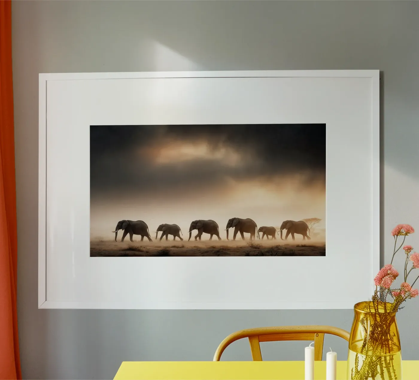 Elephant Caravan poster da treechild