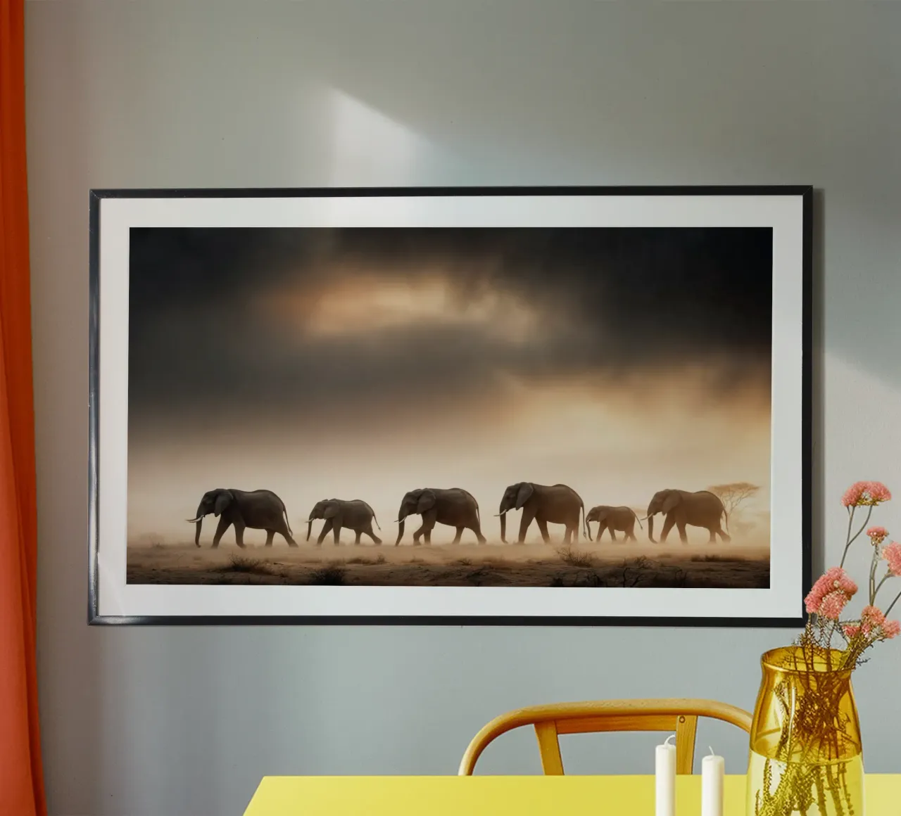 Elephant Caravan poster da treechild