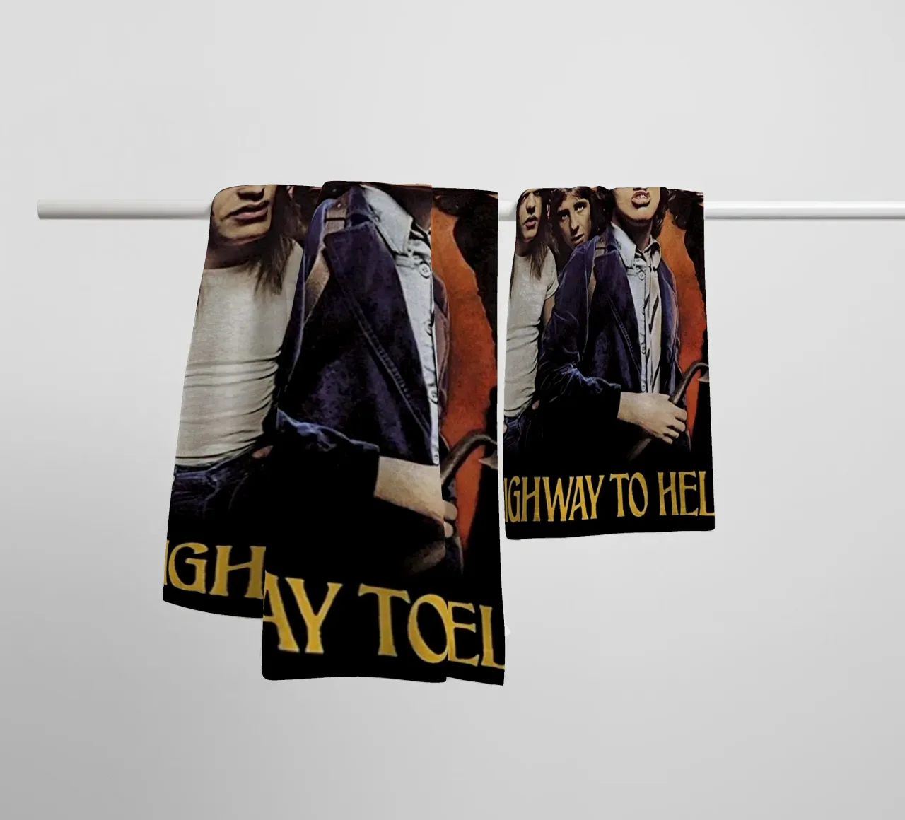 timeless sound of acdc towel by korve