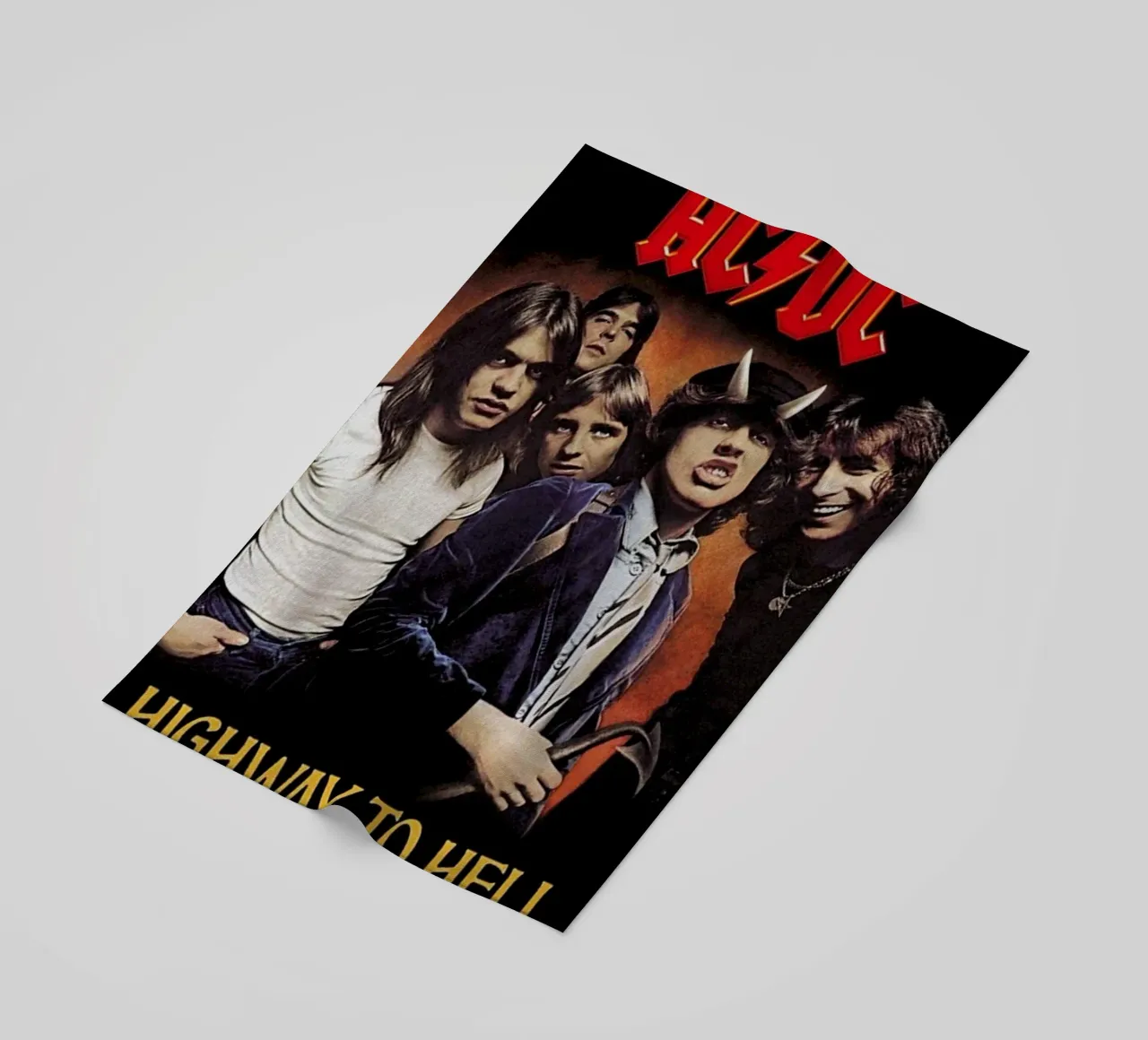 le son intemporel d'acdc serviette de plage de korve