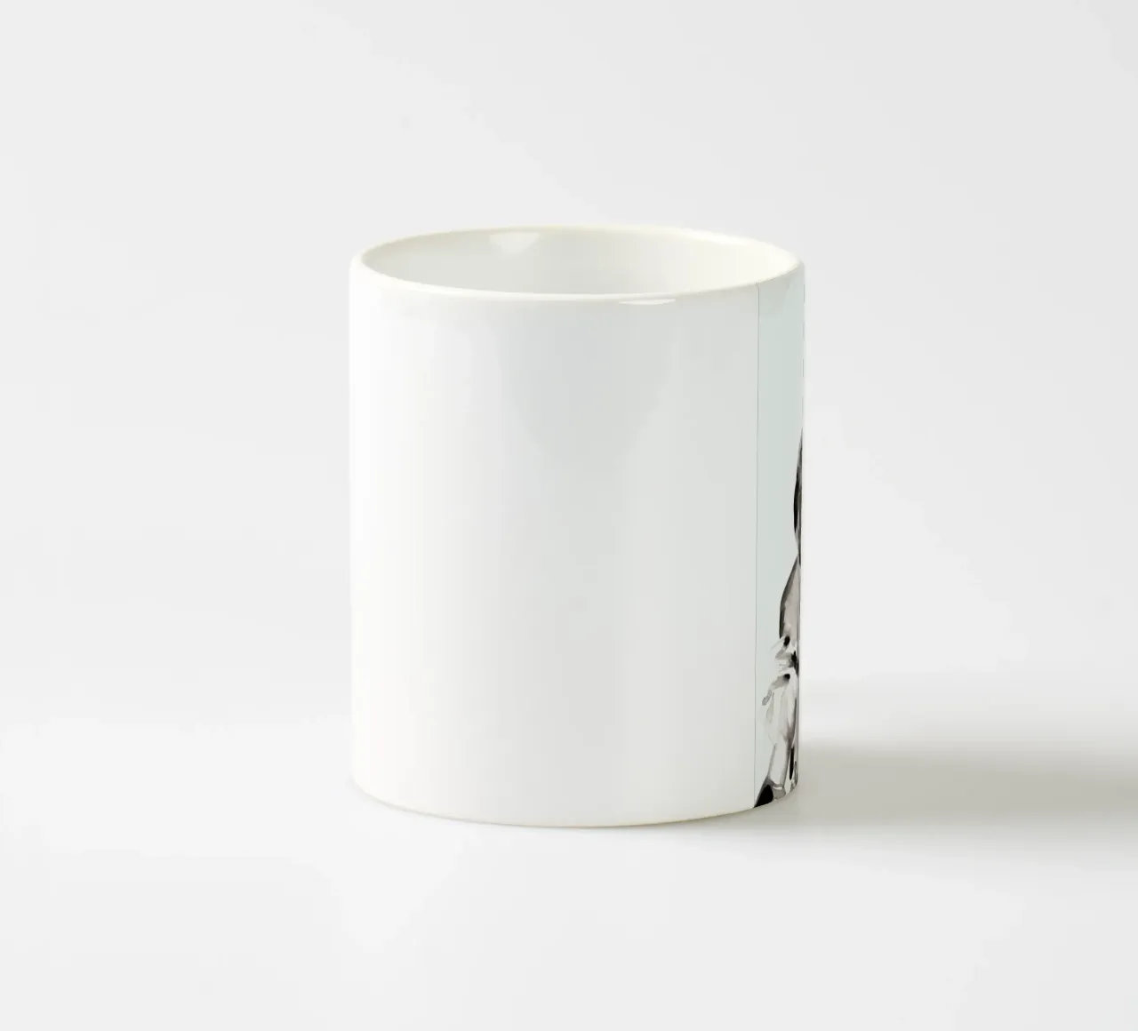 Behind The Scenes tazza in ceramica da Victoria Verbaan