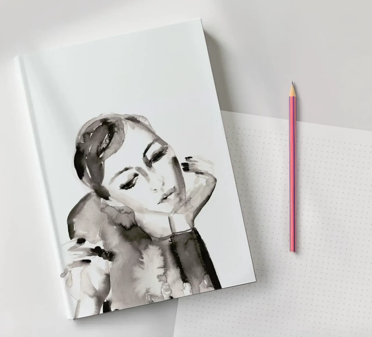 Behind The Scenes notebook by Victoria Verbaan