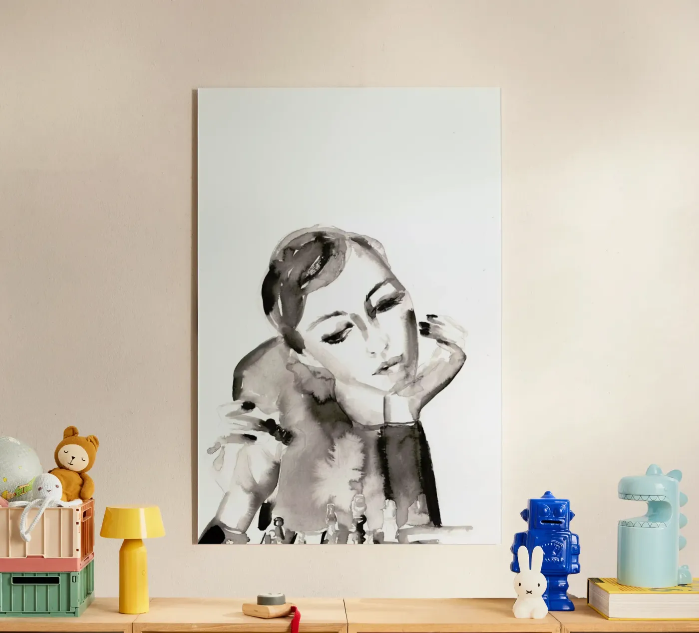 Behind The Scenes acrylic glass by Victoria Verbaan