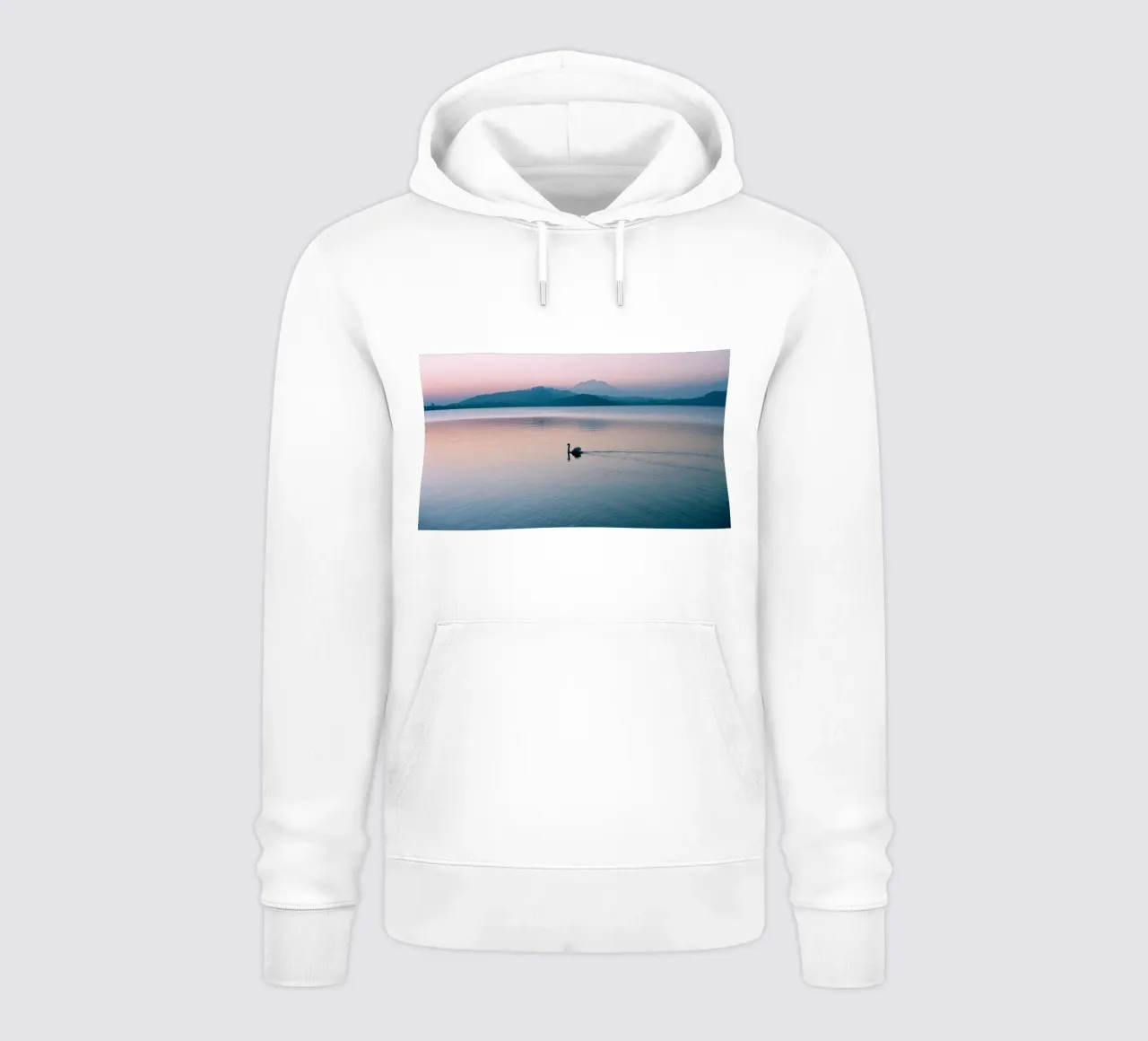 lago dei cigni felpa con cappuccio da life of sands