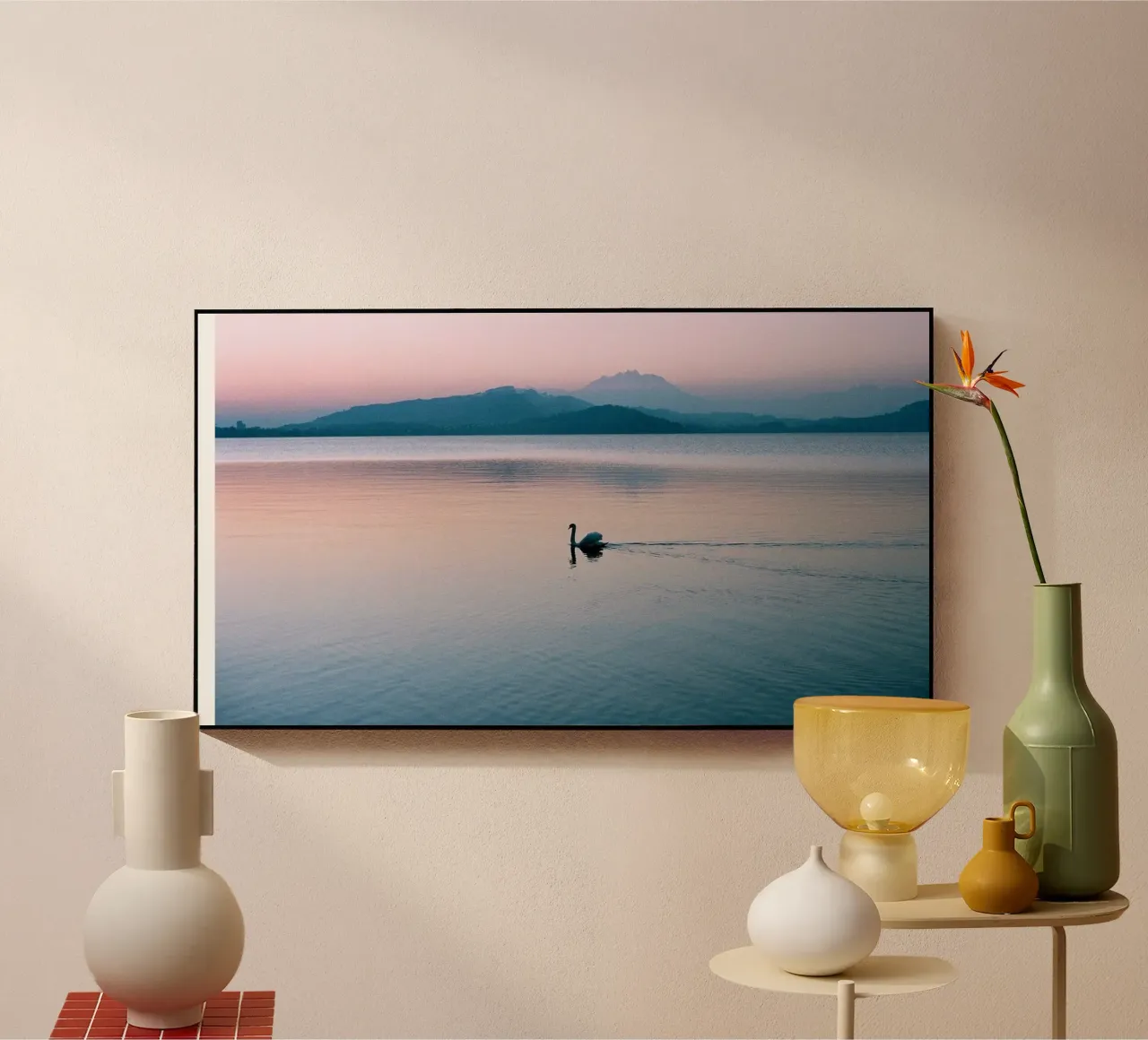 lago de los cisnes metacrilato de life of sands