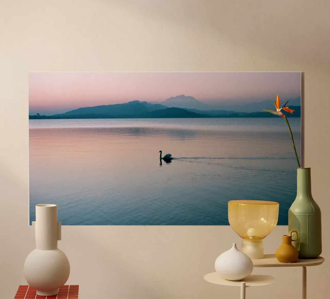 lago de los cisnes metacrilato de life of sands