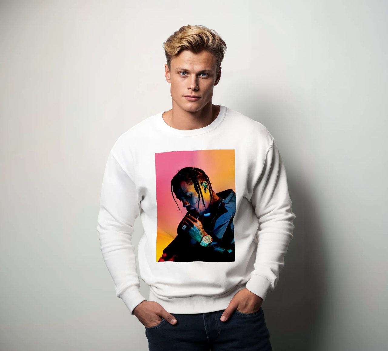 Good Style Travis Scott felpa da vane t