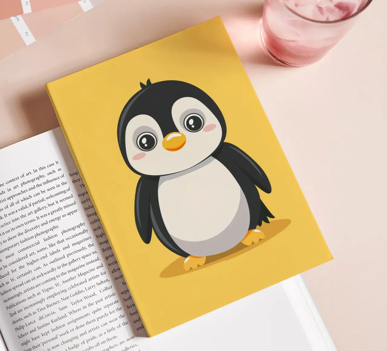Penguin Delight notebook by DesignDoodle