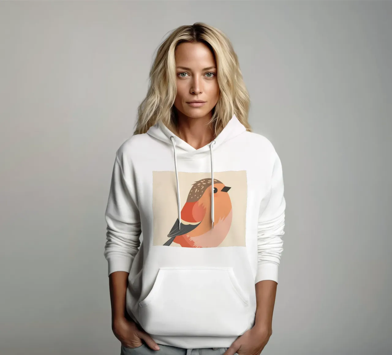 Amici piumati felpa con cappuccio da DesignDoodle