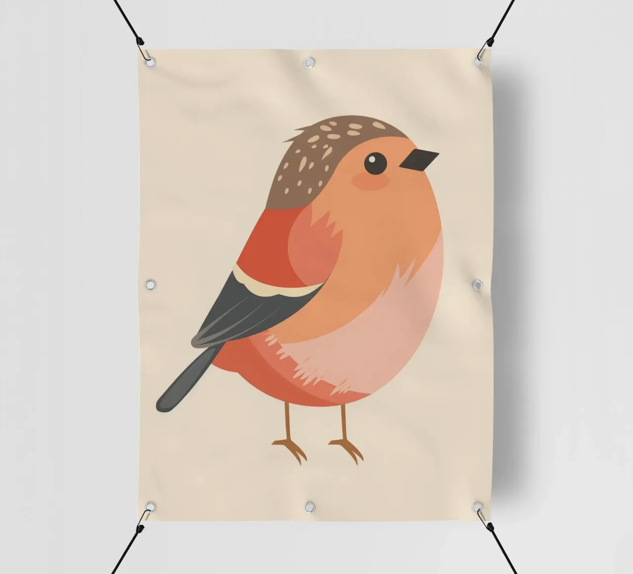 Amici piumati telo in pvc da DesignDoodle