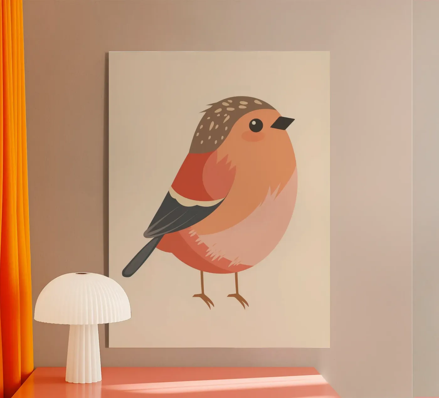 Feathered Friends acrylic glass by DesignDoodle