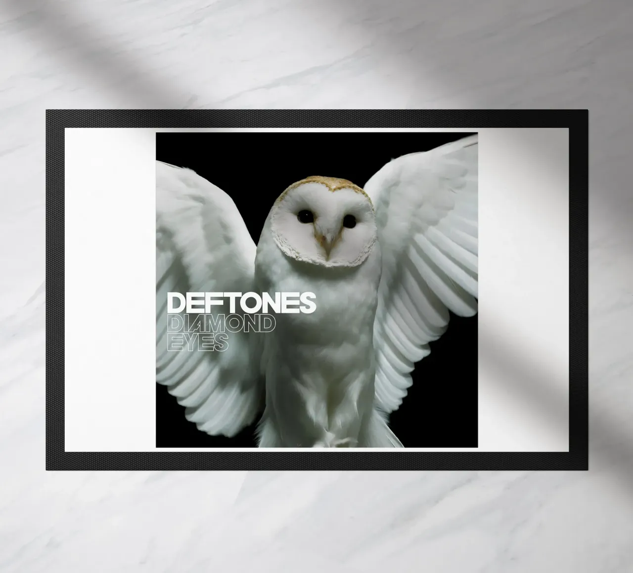 Best Album Musical Diamond Eyes Deftones doormat by fredam