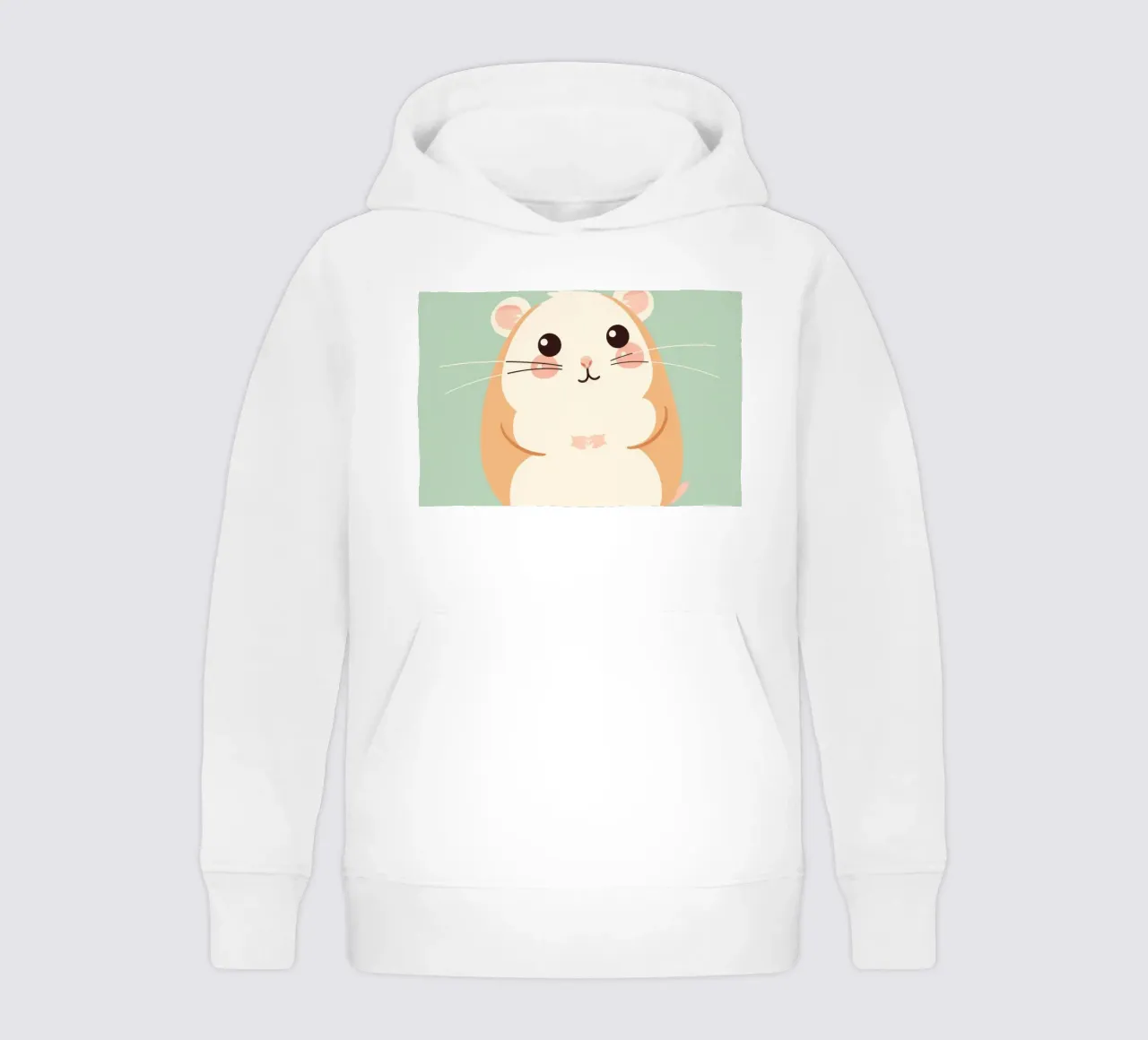 Hamster Happiness kids hoodie by DesignDoodle